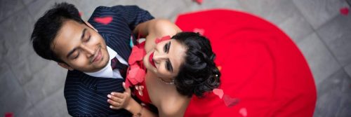 couple enjoys dancing celebrating wedding