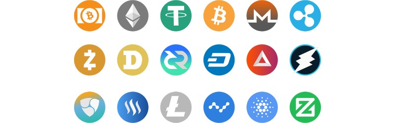 Images of Decentralized Finance product logos