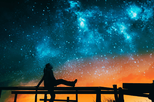 Stars Can't Shine Without Darkness—overcoming adversity metaphor