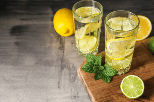 Daily Micro Habits drinking lemon water